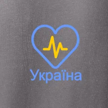 Moje srdce bije pro Ukrajinu - velké