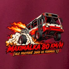 Maximálka 80 km h jako ve formuli 1