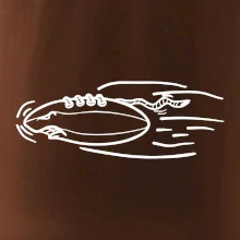 Americký fotbal letící míč