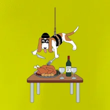 Malý zloděj - baset (Hana-creative)