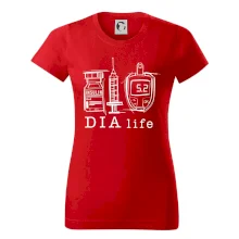 D I A life - kreslený insulin injekce a glukometr