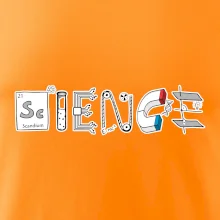 Science věda nápis