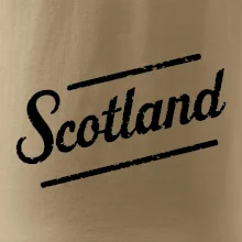 Scotland Vintage nápis