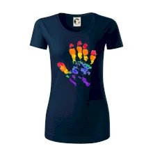 LGBT hand print