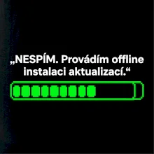 NESPÍM. Provádím offline instalaci aktualizací