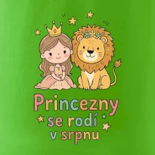 Dětský obrázek - princezny se rodí v srpnu