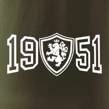 Narozeninový motiv - znak - 1951