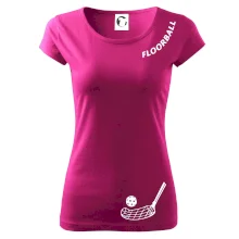 Floorball nápis šikmo