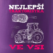 Traktoristka - nejjepší ve vsi