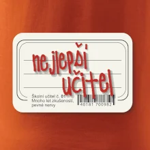 Nejlepší učitel sešit