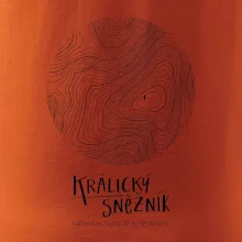Králický Sněžník - vrstevnice v kruhu