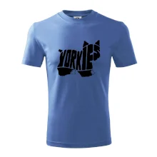 Jorkšírský teriér - Yorkie - Nápis v těle