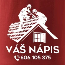 Tričko pro pokrývače - Dva dělníci