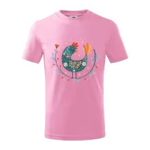 Folklor - slepice s kopretinou