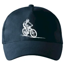 MTB kreslený cyklista MTB kreslený cyklista