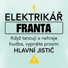 Jméno - Elektrikář - hlavní jistič