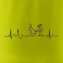 EKG rodina a jedno dítě EKG rodina a jedno dítě