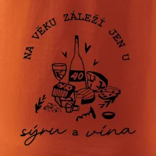 40 na věku záleží jen u sýru a vína