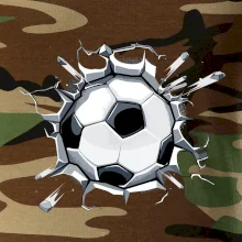 Fotbalový míč v triku