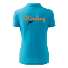 Climbing psací text