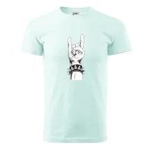 Rock ruka s náramkem