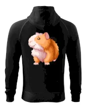 Morče - kreslené, bílo oranžové