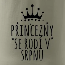 Princezny se rodí v srpnu