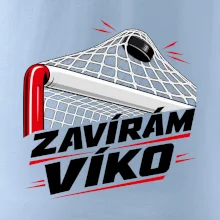 Hokejový střelec zavírám víko