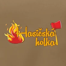 Hasičská holka - oheň a sekera