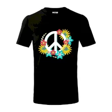 Peace symbol abstraktní