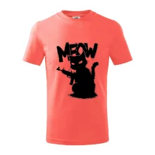 Meow kočka se zbraní