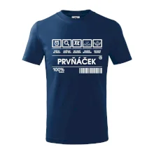 Čárový kód - prvňáček