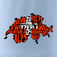 Mapy - názvy měst - Švýcarsko