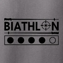 Biathlon terč a hůlky