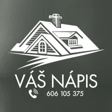 Tričko pro pokrývače - Velká střecha