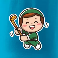 Ikona pozemní hokej kluk / holka