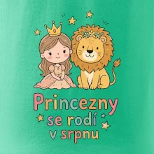 Dětský obrázek - princezny se rodí v srpnu