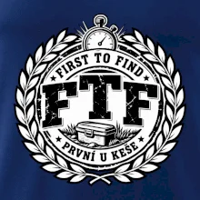FTF první u keše vítězný odznak