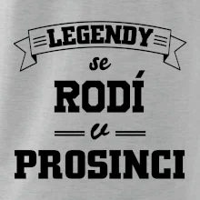 Legendy se rodí v prosinci