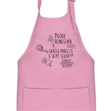 Pozor řemeslník skvělá práce silný slova