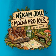 Někam jdu možná pro keš turistické boty