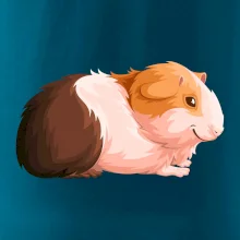 Morče - kreslené z boku