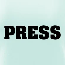 Novinář nápis - Press