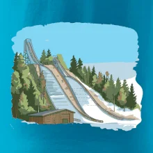 Obrázek skokanských můstků