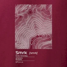 Smrk - vrstevnice v obdélníku