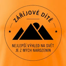Zářijové dítě. Nejlepší výhled na svět je z mých narozenin