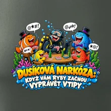 Dusíková narkóza když ryby vyprávějí vtipy