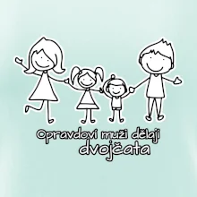 Opravdoví muži dělají dvojčata - holka kluk