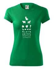 Oční test zvířatka