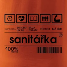 Čárový kód sanitářka